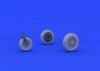 Eduard 648213 A-4E wheels early 1/48 (EDUARD, HASEGAWA)